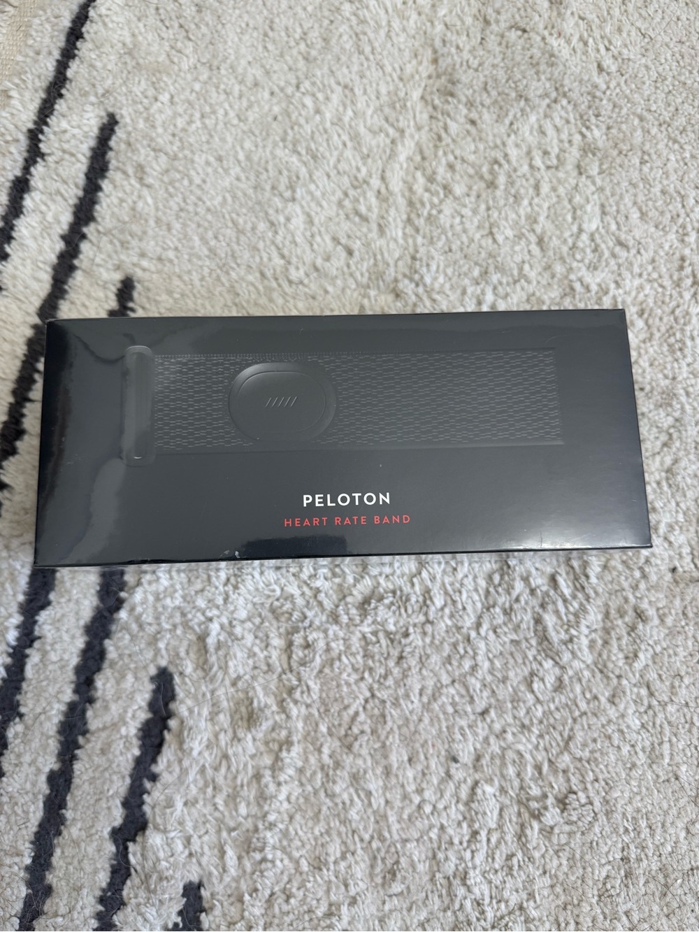 Peloton Black Heart Rate Band